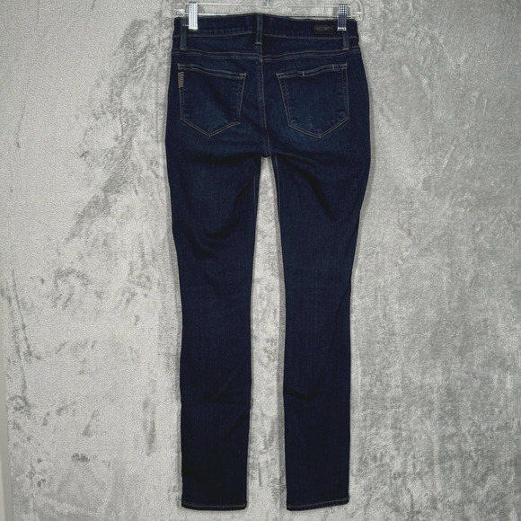 Paige Jeans Womens 2 25" Maternity Blue Skyline Skinny Dark Wash Casual Everyday - Picture 3 of 10